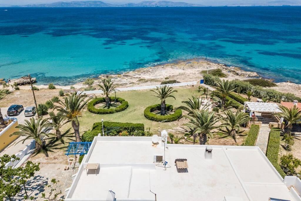 Palmaya Villa, Unique Seafront Experience Vagia  Buitenkant foto