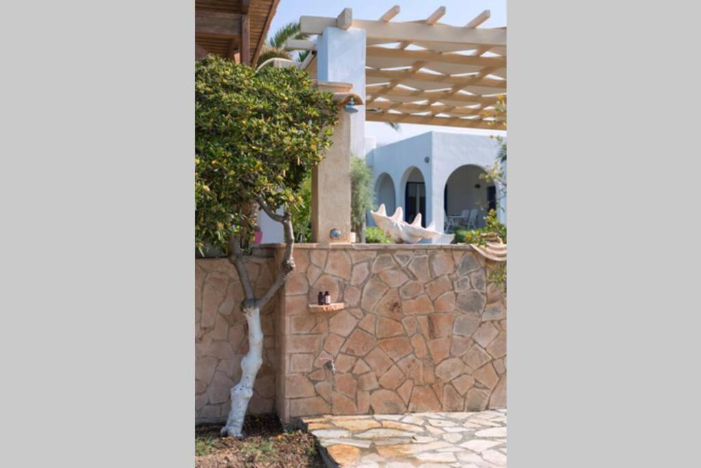 Palmaya Villa, Unique Seafront Experience Vagia  Buitenkant foto